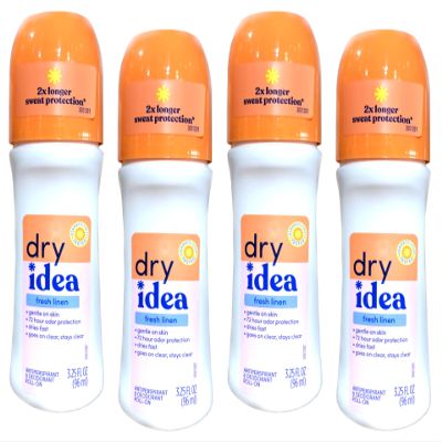 Dry Idea Advanced Dry Powder Fresh, 3.25-Ounce (Pack Of 4)
