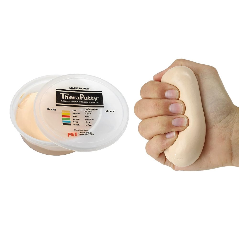 Cando TheraPutty - Therapeutic modelling clay - 4 oz - beige (very very light)