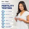 30 x One Step Ovulation Strips 20miu/ml Test Kit Sensitive Fertility Predictor Testing Sticks (Wide Width) view 2