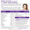 Vitabiotics Perfectil Tablets for Healthy Skin Hair and Nails 90 Tablets view 4
