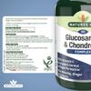 Natures Aid Glucosamine & Chondroitin Complex - Rosehip Ginger Turmeric Vitamin C Supplement - Joint Support Mobility, Flexibility & Cartilage Health - Non-GMO, Gluten-Free - 90 Capsules view 4