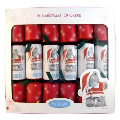 Me To You Bear Boxed Set of 6 Xmas Crackers 2008