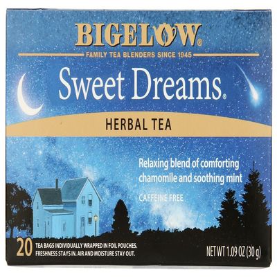 BIGELOW TEA HERB SWEET DREAMS, 20 BG