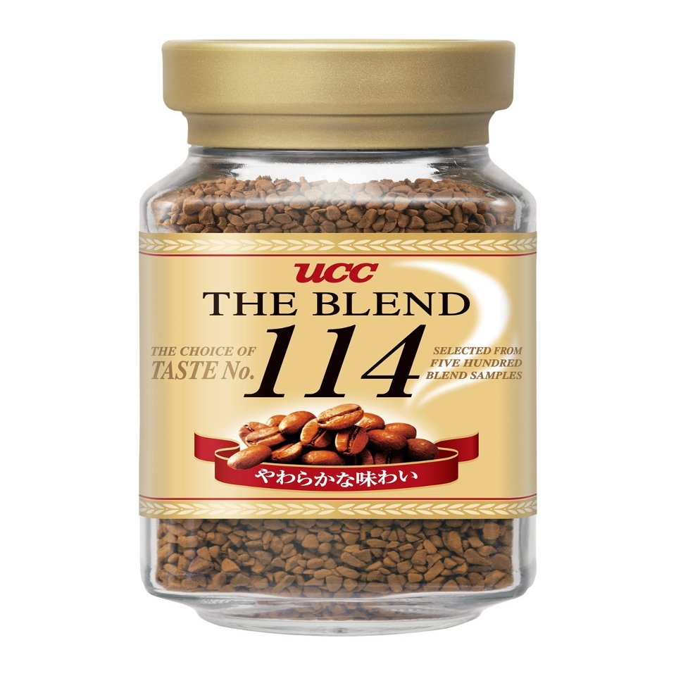 UCC The Blend 114 90g Instant Coffee (Versatile with any coffee maker) 3.6E+2g Medium Roast