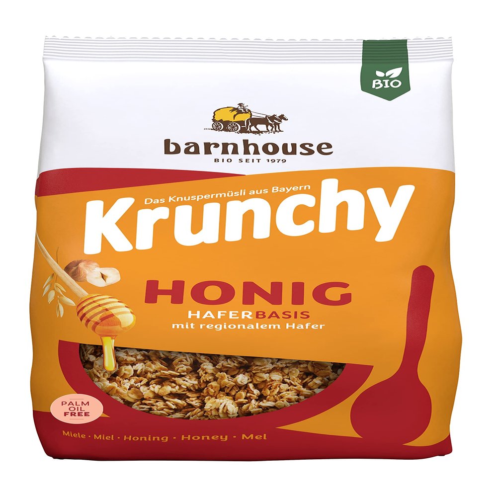 Muesli Krunchy Honey BARNHOUSE, 600g