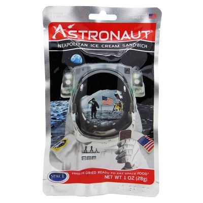 Astronaut Food - Astronaut Neapolitain Ice Cream Sandwich