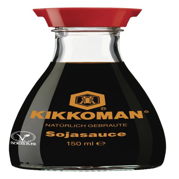 Kikkoman Soy Sauce  150ml Limited Edition Festive Santa Bottle  Naturally Brewed, Rich Umami, 100% Natural, Vegan & Vegetarian Friendly  Christmas Gifting & Stocking Filler
