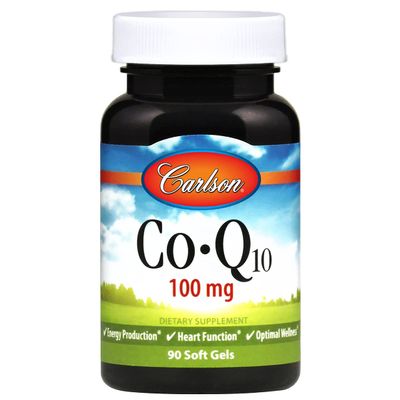 Carlson Labs, CoQ10 100 mg 90 gels