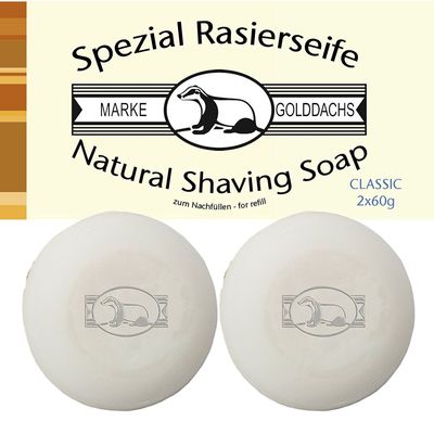 Rasierseife 2x60 g Classic Duft