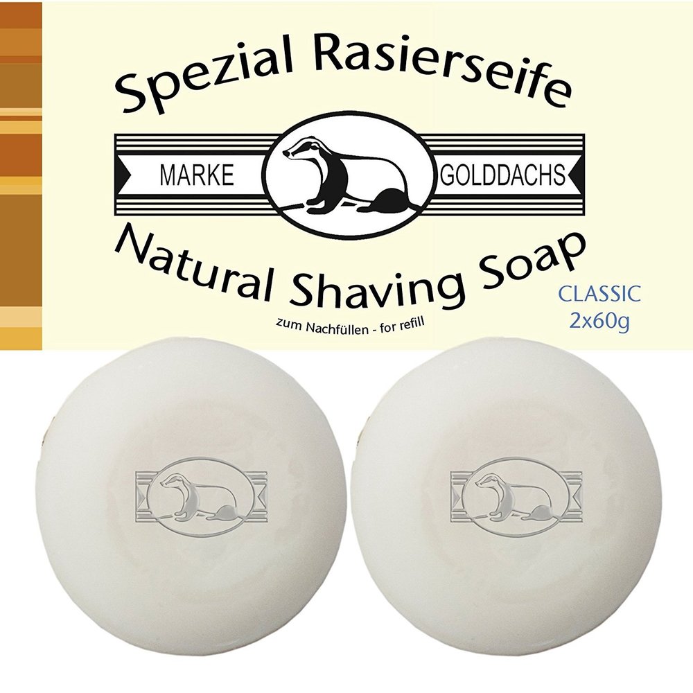 Rasierseife 2x60 g Classic Duft