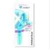 Miradent Protho Brush de Luxe Prosthetic Brush Blue Transparent 1 Piece view 1