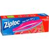 Double Zipper Storage Bags, Plastic, 1 gal, 1,75 mil, Clear, 40/Box view 1