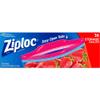 Double Zipper Storage Bags, Plastic, 1 gal, 1,75 mil, Clear, 40/Box view 3
