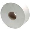 2Work Jumbo Toilet Roll 2-Ply White 92mmx410m Core 76mm (Pack of 6) 2W70203 view 2