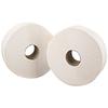 2Work Jumbo Toilet Roll 2-Ply White 92mmx410m Core 76mm (Pack of 6) 2W70203 view 3