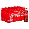 Coca-Cola Original Taste Soft Drink Bottles, 24 x 500 mL view 1