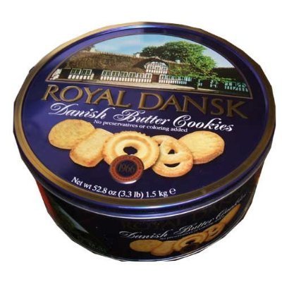 Royal Dansk Butter Cookies 4 Lb. by Royal Dansk