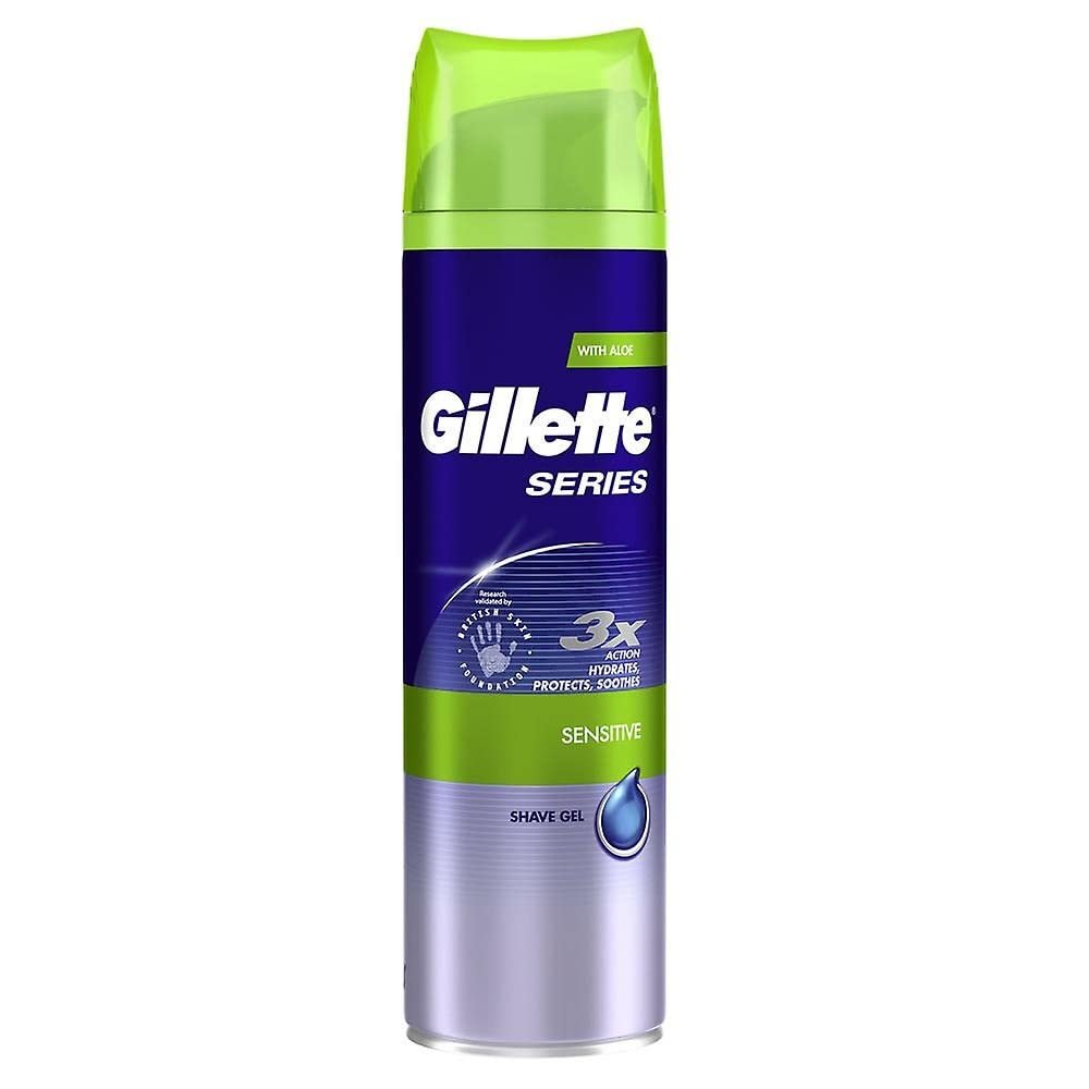Gillette Series Sensitive Shaving Gel For Men 200ml