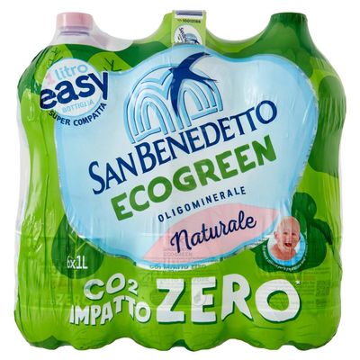 Sanbenedetto Acqua Easy Nat. 1Lt (pacco da 6) (1000032213)