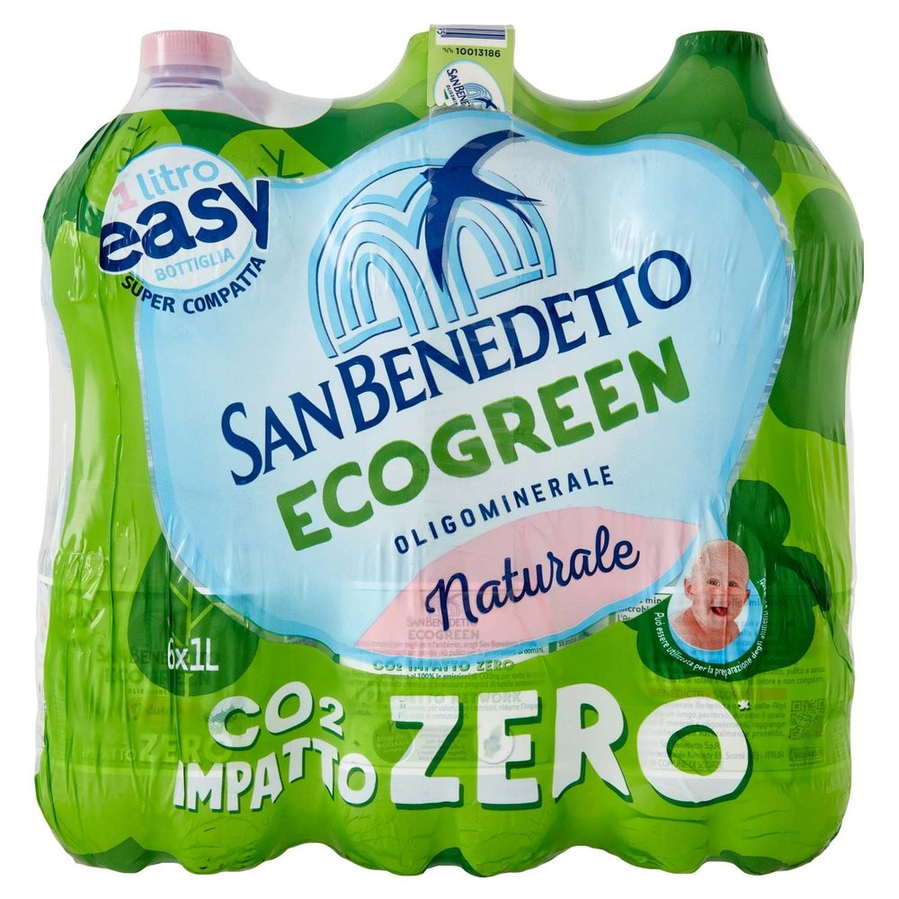 Sanbenedetto Acqua Easy Nat. 1Lt (pacco da 6) (1000032213)