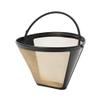 Fino Gold Mesh Permanent Coffee Filter, Number 4-Size Filter, Brews 8 to 12-Cups view 2