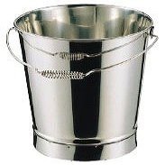 SA 18-8 welding bucket 15L ABK01015 (Japan import / The package and the manual are written in Japanese)