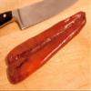 190 gr - Sardinian Mullet Roe. Sardinian Mullet roe. Sardinian Mullet roe Made in buggerru by Sarda Affumicati. Dried Mullet Eggs view 1