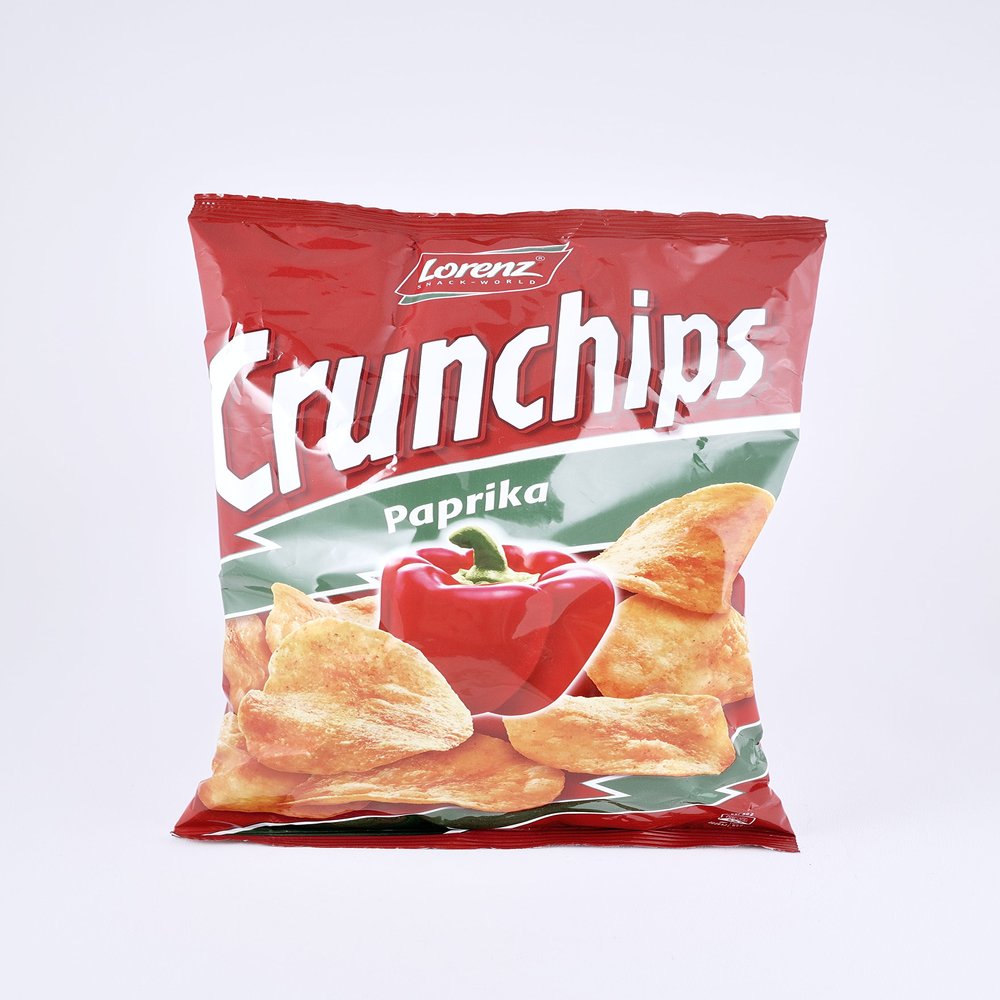 German Lorenz Crunchips Paprika - 1 x 200 g