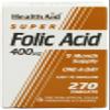 HealthAid Folic Acid 400g - 270 Tablets (Package may vary) view 2