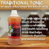 Apple Cider Vinegar Tonic with 'Mother' - 1000ml (33.8oz) Natural Raw Unfiltered Plastic Bottle view 3