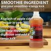 Apple Cider Vinegar Tonic with 'Mother' - 1000ml (33.8oz) Natural Raw Unfiltered Plastic Bottle view 4