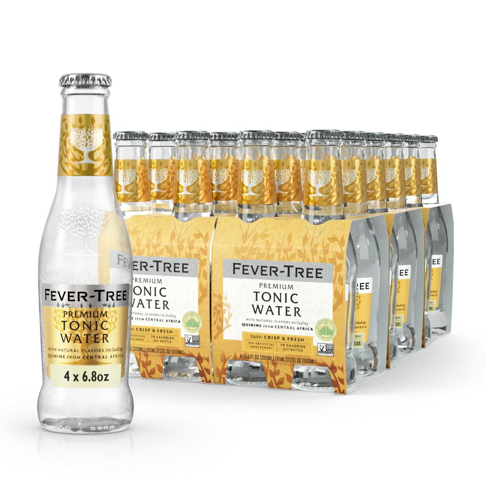 Fever Tree CP500103 Indian Tonic Water 24 cans, size 150ml