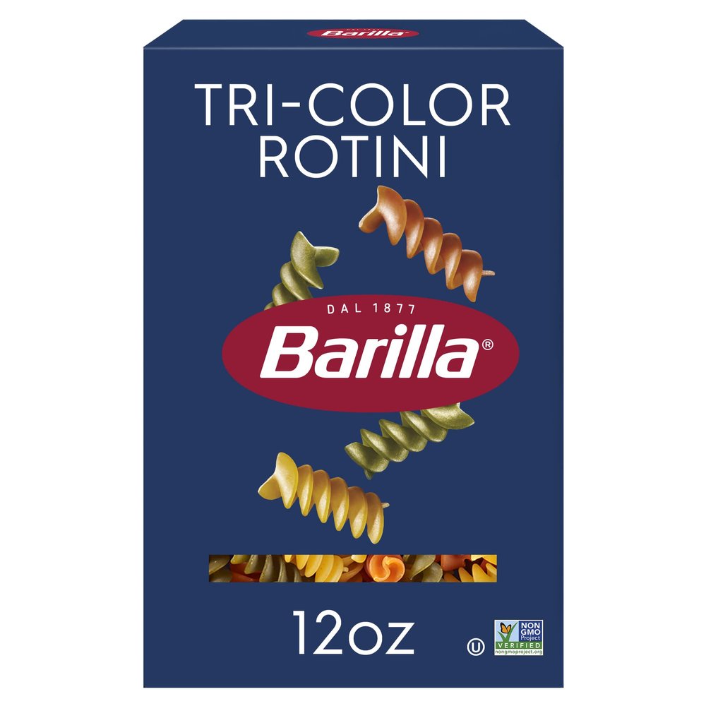 Barilla Tri-Color Rotini Pasta - 12oz