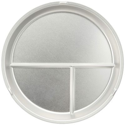 Silver anodized lunch Saramaru type (three meals) 114-A (Japan import / The package and the manual are written in Japanese)