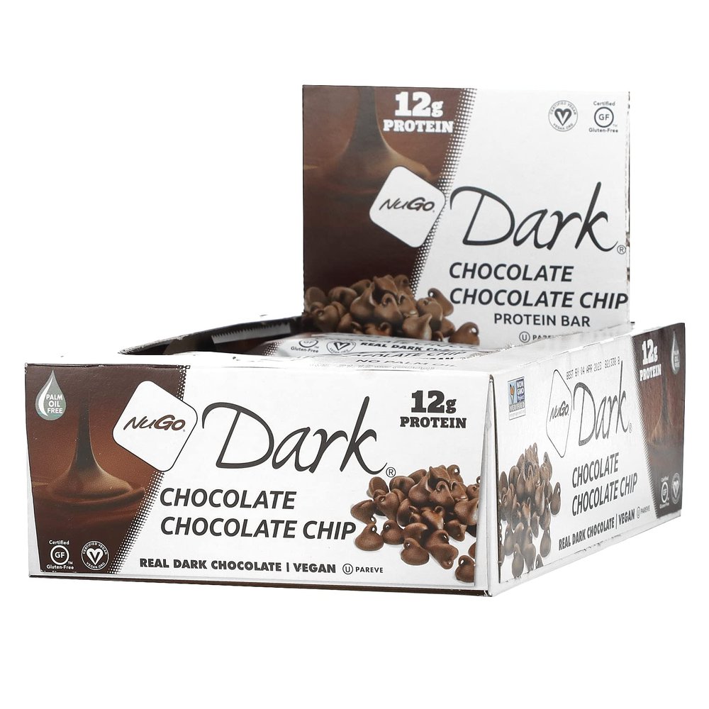Chocolate Chip Bars, 12 Bars, 1.76 oz (50 g) Each