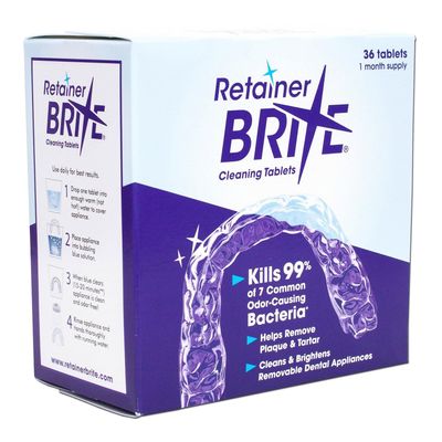 Retainer Brite Cleaning Tablets - 36