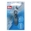 Prym Matrix Fashion Zipper Pullers, Metal Black Brushed view 1