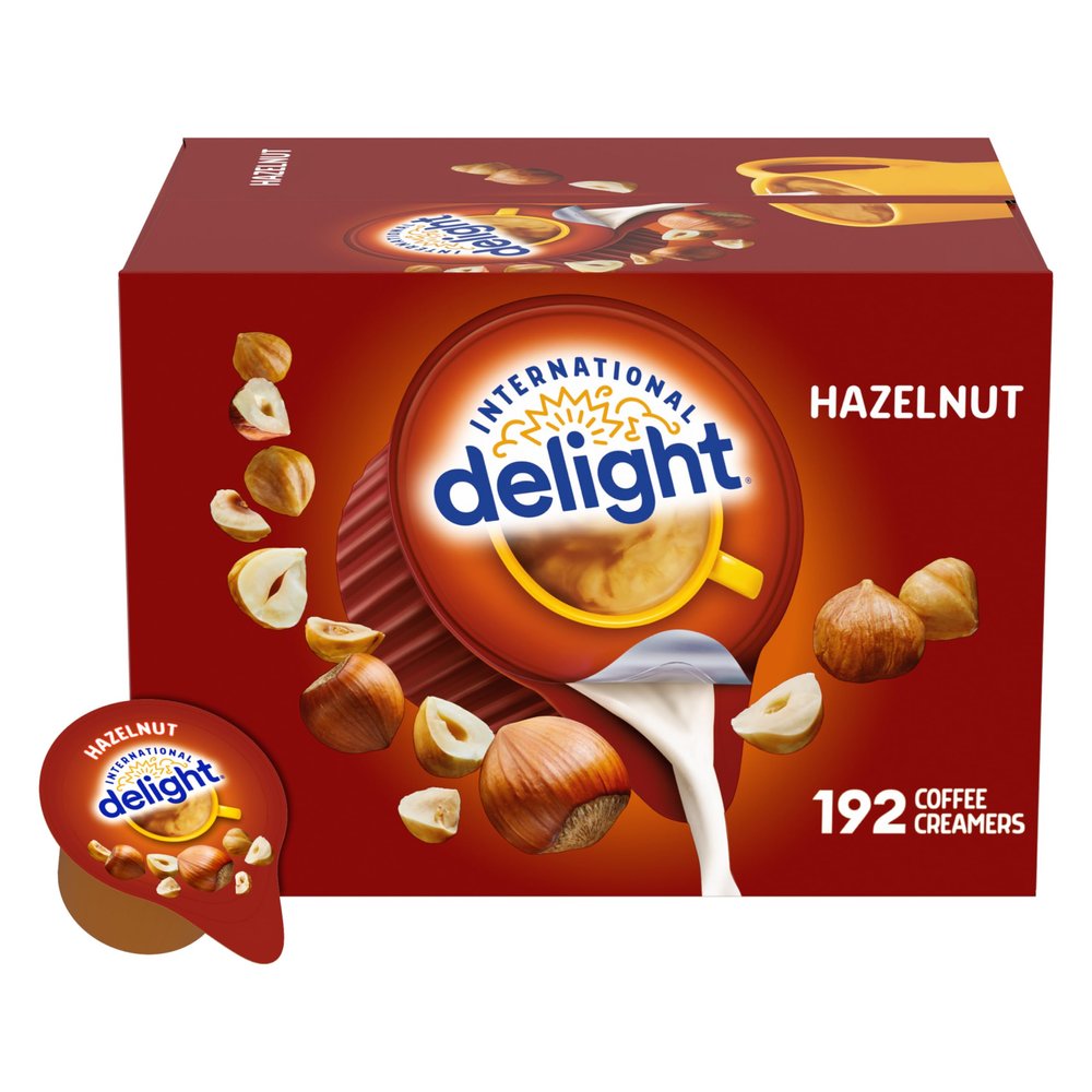 International Delight Hazelnut Coffee Creamer Singles - 192 ct.