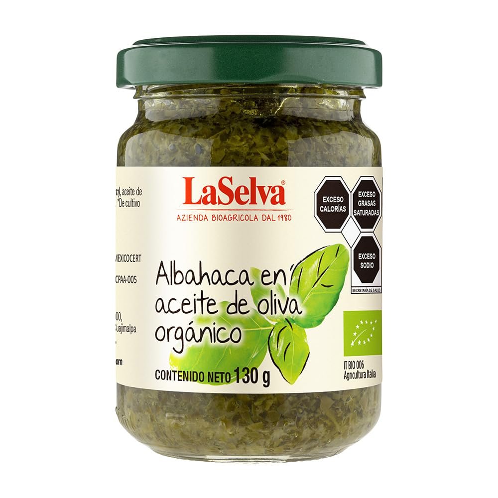Basil in Extra Virgin Olive Oil