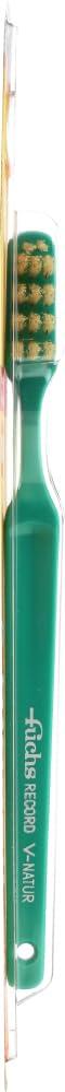 Fuchs: Pure Natural Bristle Record V Adult Medium Toothbrush, 1 ct by Fuchs view 2