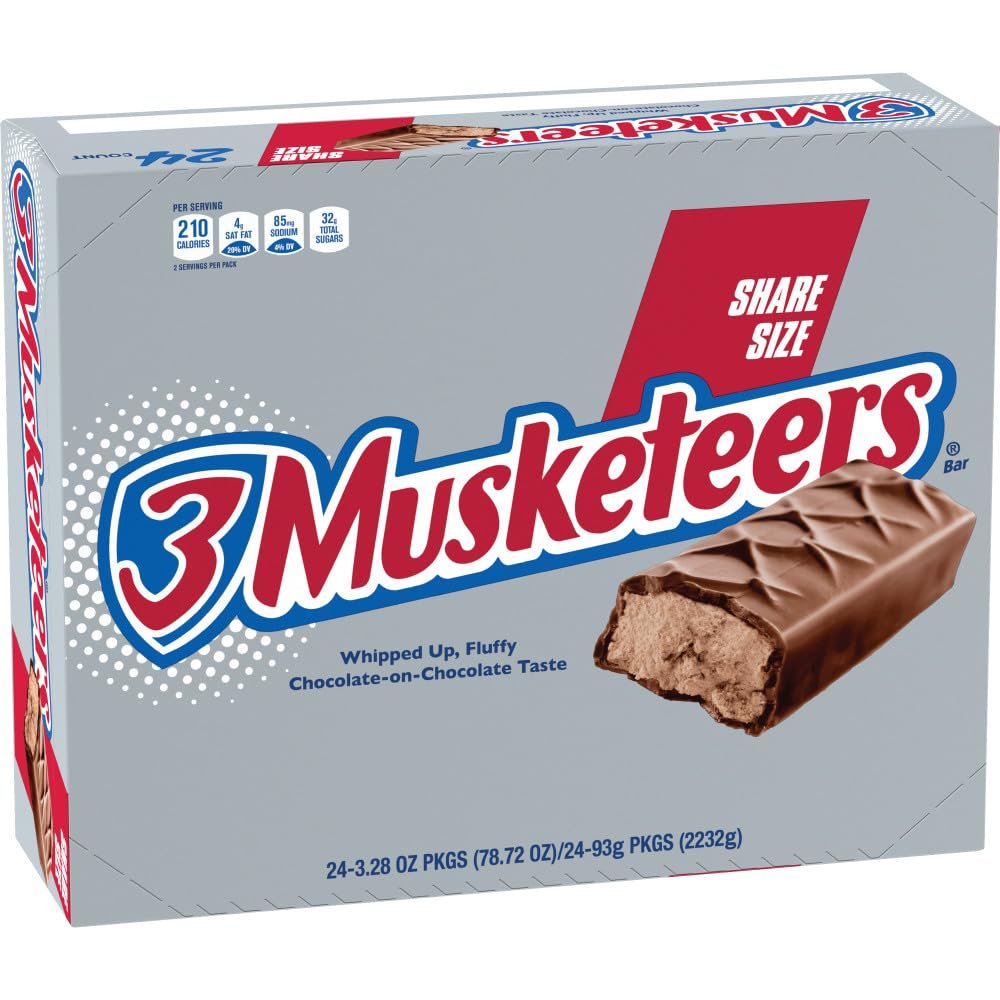 3 Musketeers King Size 24 Bars