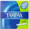 Anti-Slip Grip Cardboard Applicator, Super absorbency Tampons 40 Count by Tampax view 1