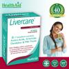 HealthAid Livercare (Cleanse and Detox) Vegetarian Tablets, Yellow, Turmeric, 60 Count view 2