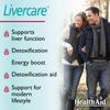 HealthAid Livercare (Cleanse and Detox) Vegetarian Tablets, Yellow, Turmeric, 60 Count view 3