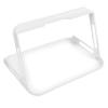 HOMECRAFT Freehand Serving Tray, Lightweight Plastic Tray with Foldaway Handle, One Handed Carrying for Food and Drinks, Stable Tea Tray or Dinner Tray, Ideal for Elderly or Mobility Assistance view 1