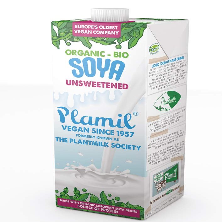Plamil Soya Milk organic 1L