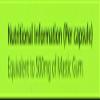 Mastika 500mg Mastic Gum - Pack of 60 Vegetarian Capsules view 2