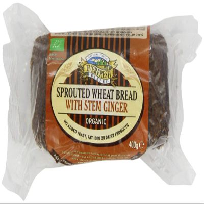 Sunnyvale Organic Sprouted Wheat Stem Ginger Bread 400g