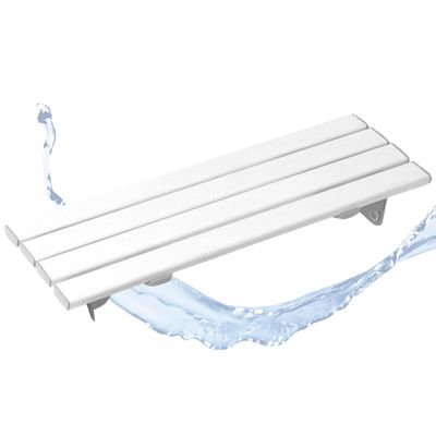 Homecraft Savanah Slatted Bath Board 76 x 23 cm Lightweight Bath Seat for Elderly and Disabled Quick Draining Bathing Aid with Non Slip Fittings Supports up to 190 kg