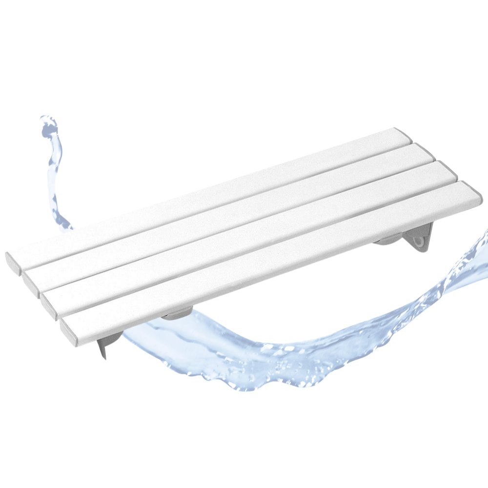 Homecraft Savanah Slatted Bath Board 76 x 23 cm Lightweight Bath Seat for Elderly and Disabled Quick Draining Bathing Aid with Non Slip Fittings Supports up to 190 kg
